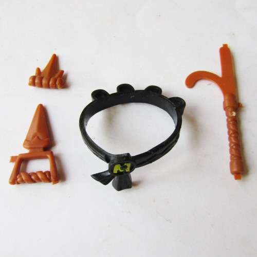 1988 Teenage Mutant Ninja Turtles - Michaelangelo Belt and Weapons