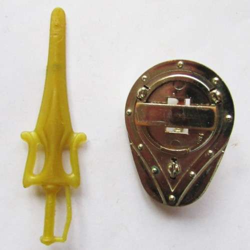 1985 Masters of the Universe - Thunder Punch He-Man Sword and Shield