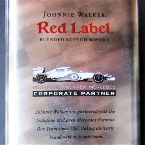 Johnnie Walker Limited Edition Formula One Whisky Tin