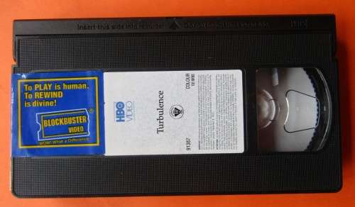 Turbulence - Ray Liotta - Action Thriller VHS Tape (1997)