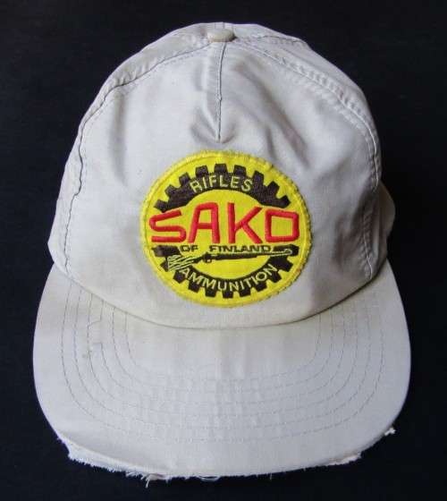 Old SAKO of Finland Rifles and Ammunition Cap