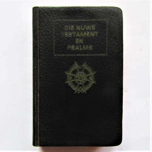 1977 SADF Chaplain Service Afrikaans Pocket Bible