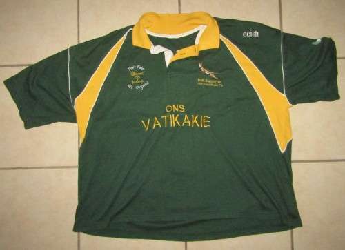 2005 Dubai Sevens Bok Supporter Rugby Shirt