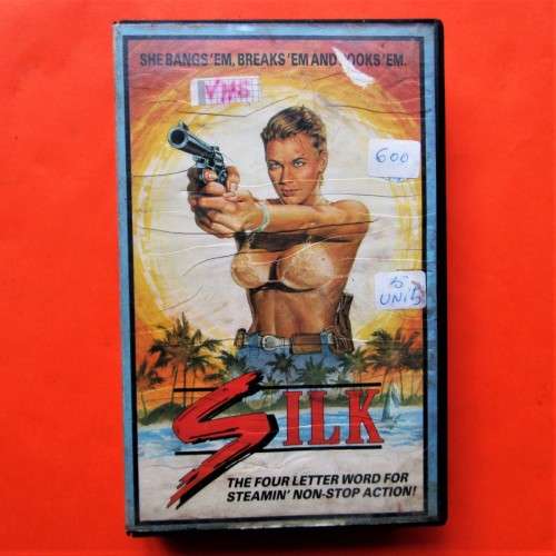 Silk - Crime Action Movie VHS Tape (1986)