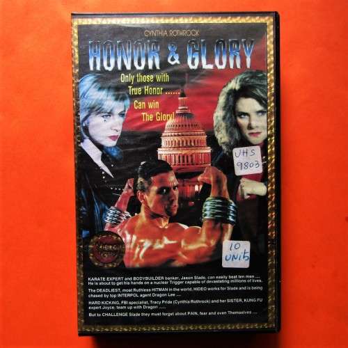 Honor and Glory - Cynthia Rothrock - Action Movie VHS Tape (1992)