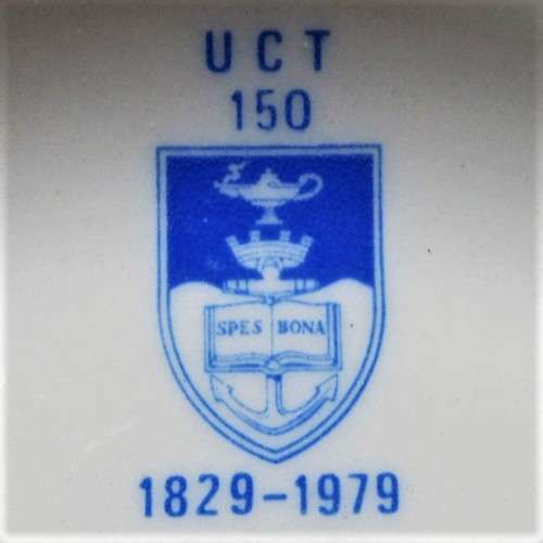 1979 UCT University 150 Year Ceramic Plate