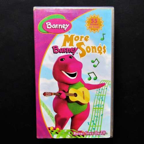 TV Series - Barney: More Barney Songs - VHS Video Tape (2002) was ...