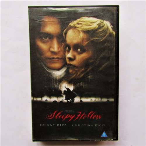 Sleepy Hollow - Johnny Depp - Fantasy Horror VHS Tape (2000)