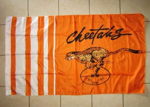 Large Free State Cheetahs Rugby Flag