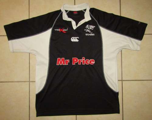 Old Canterbury Sharks Rugby Jersey - Size XXL