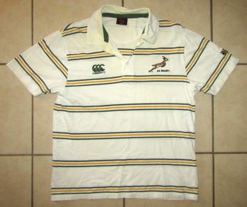 Old Canterbury Springbok Rugby Shirt - Large Size