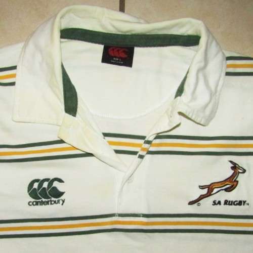 Old Canterbury Springbok Rugby Shirt - Large Size