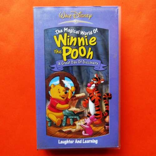Winnie the Pooh: A Great Day of Discovery - Walt Disney VHS Tape (2003)