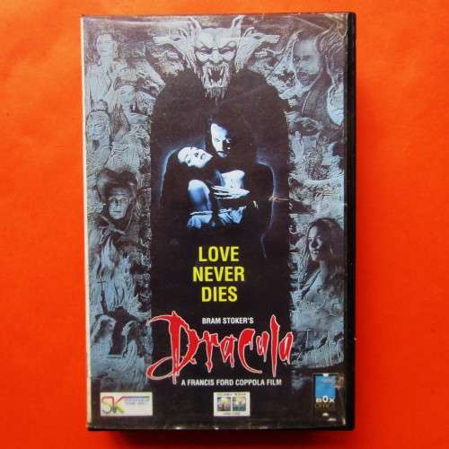 Bram Stoker`s Dracula - Vampire Horror Movie VHS Tape (1993)