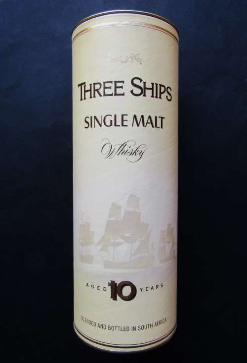 Old Three Ships Single Malt Whisky Tin