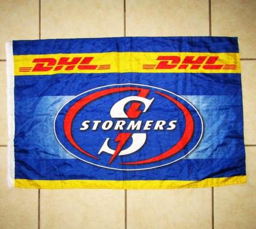 Old DHL Stormers Rugby Flag