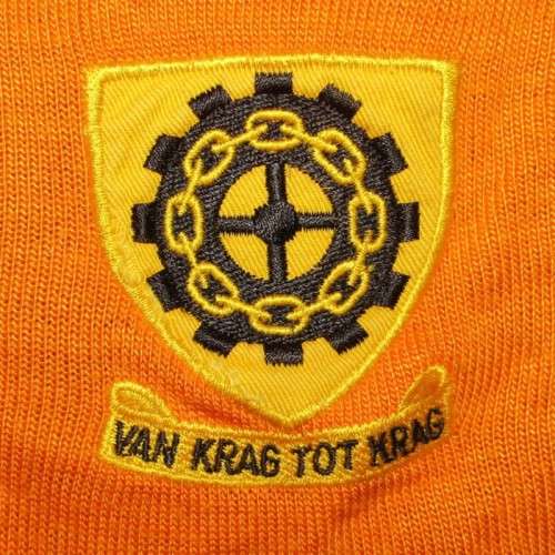 Old Hoërskool Stoffberg Number 16 Players Rugby Jersey