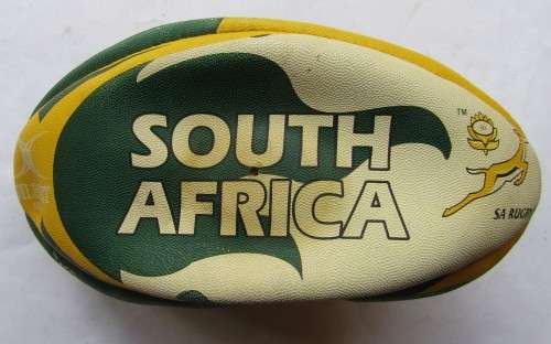 Old Gilbert Springbok Rugby Ball