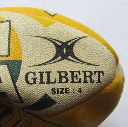 Old Gilbert Springbok Rugby Ball