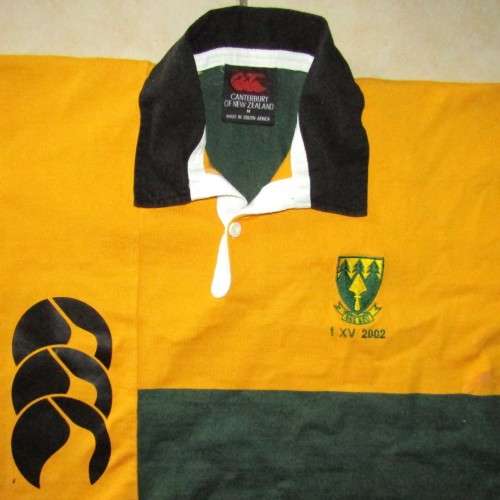2002 Wierdapark 1ste XV Number 19 Players Rugby Jersey
