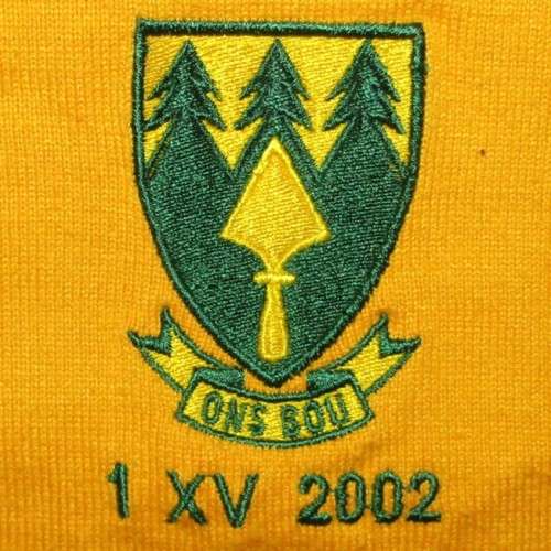 2002 Wierdapark 1ste XV Number 19 Players Rugby Jersey