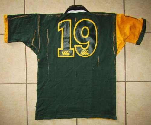 2002 Wierdapark 1ste XV Number 19 Players Rugby Jersey