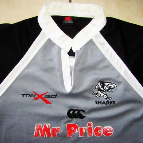 Old Canterbury Sharks Rugby Jersey - Large Size