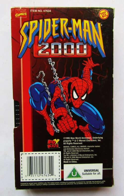 Spider-Man 2000 - Action Figure Promo VHS Video Tape
