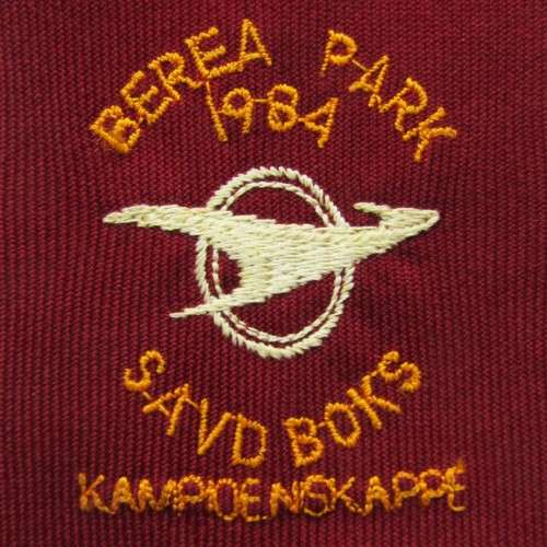 1984 SA Vervoer Dienste Boks Kampioenskappe Neck Tie