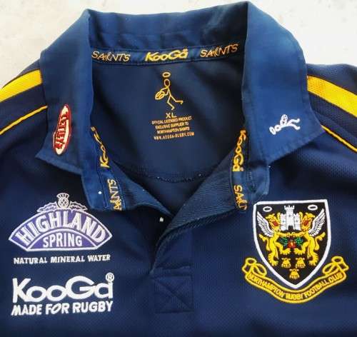 Old Northampton Saints Rugby Jersey