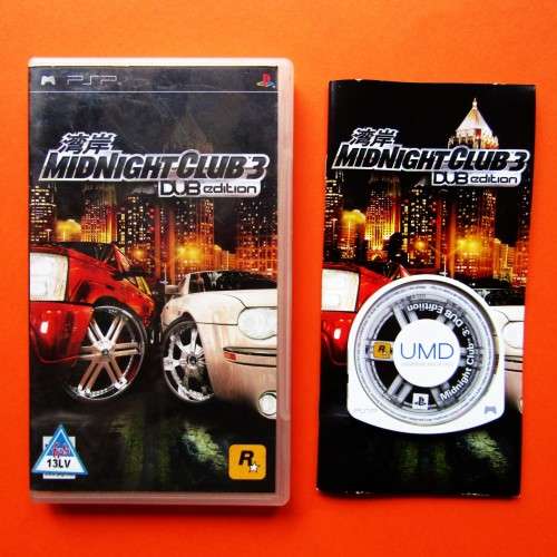 Midnight Club 3: DUB Edition - PSP Game
