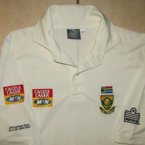 2004 SA vs West Indies Test Cricket Jersey