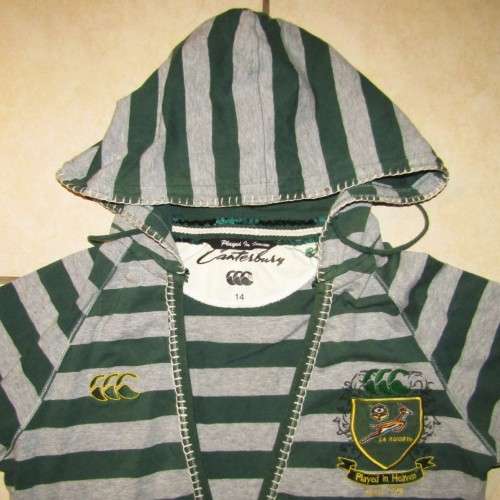 Canterbury Springbok Rugby Hooded Top