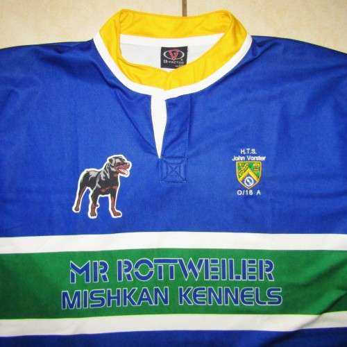 HTS John Vorster Number 21 Players Rugby Jersey