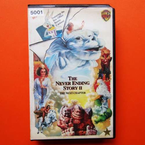 The Never Ending Story II - VHS Video Tape from 1991