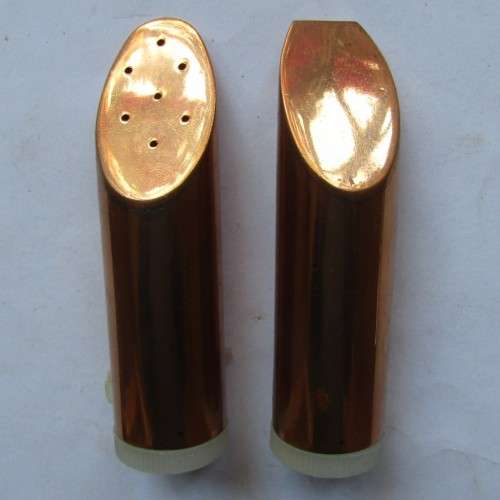 Made in Northern Rhodesia Copper Salt & Pepper Shakers