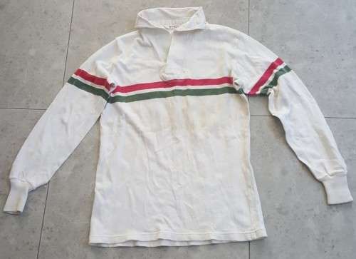 Old Long Sleeve Sturrock Park Number 14 Players Rugby Jersey