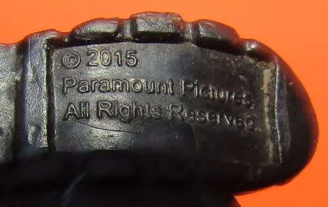 2015 Playmates Black Action Figure