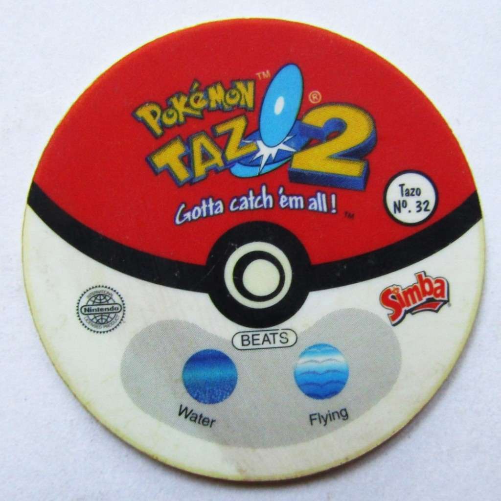 Lot of 9 Pokemon Tazo 2 Slammers by Simba