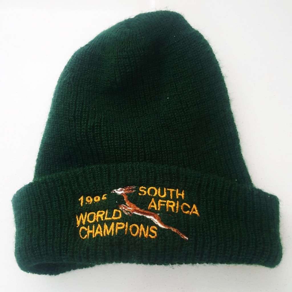 1995 World Champions Springbok Rugby Beanie Cap
