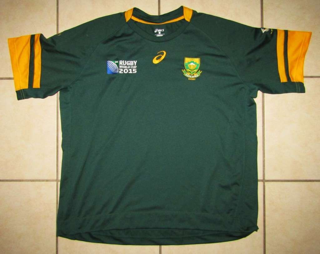 2015 World Cup Springbok Rugby Jersey