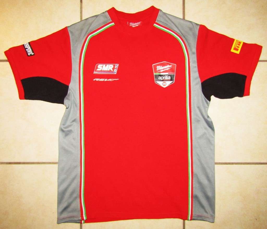 Cool Milwaukee Aprilia Racing Shirt