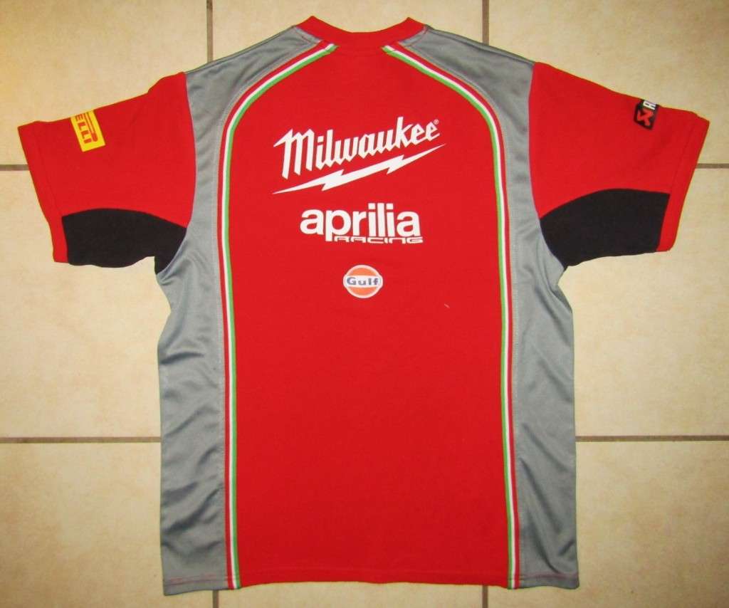 Cool Milwaukee Aprilia Racing Shirt