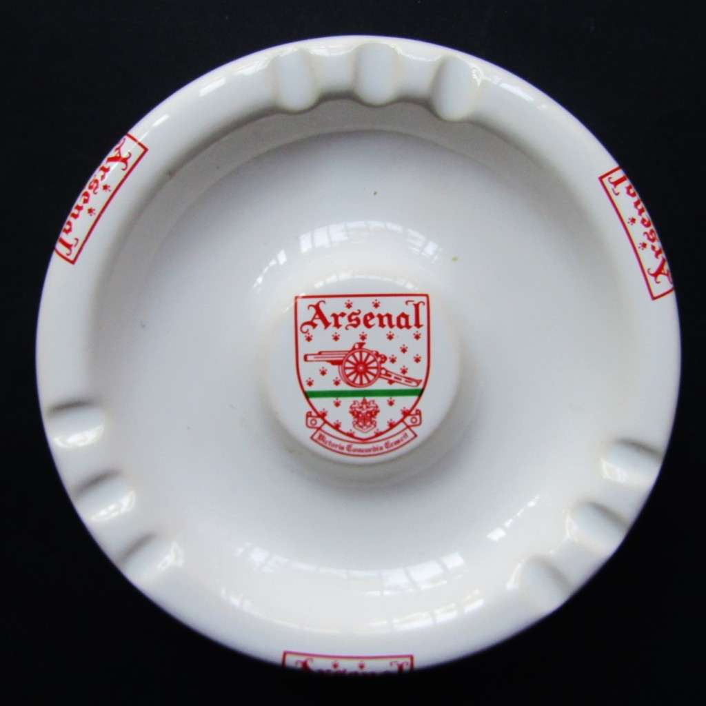 Large Arsenal Football Club Ceramic Ashtray