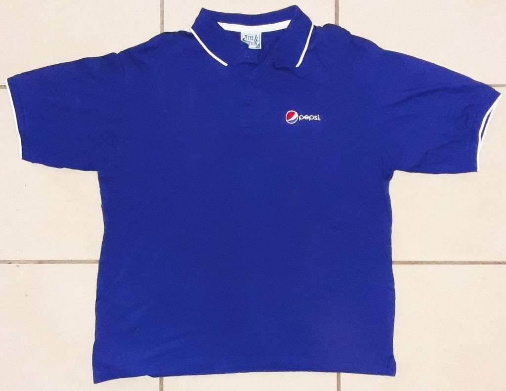 Blue Pepsi Cola Shirt