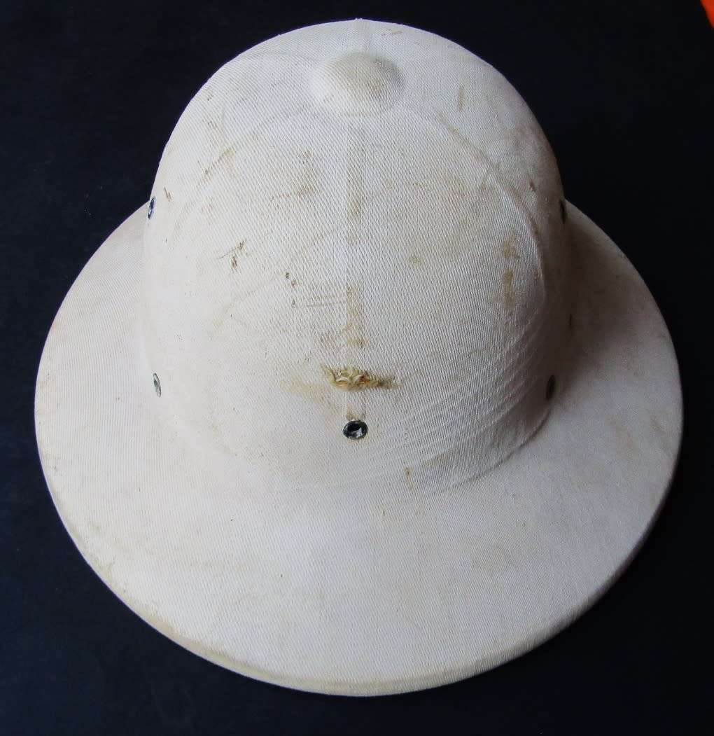 Old White Pith Helmet