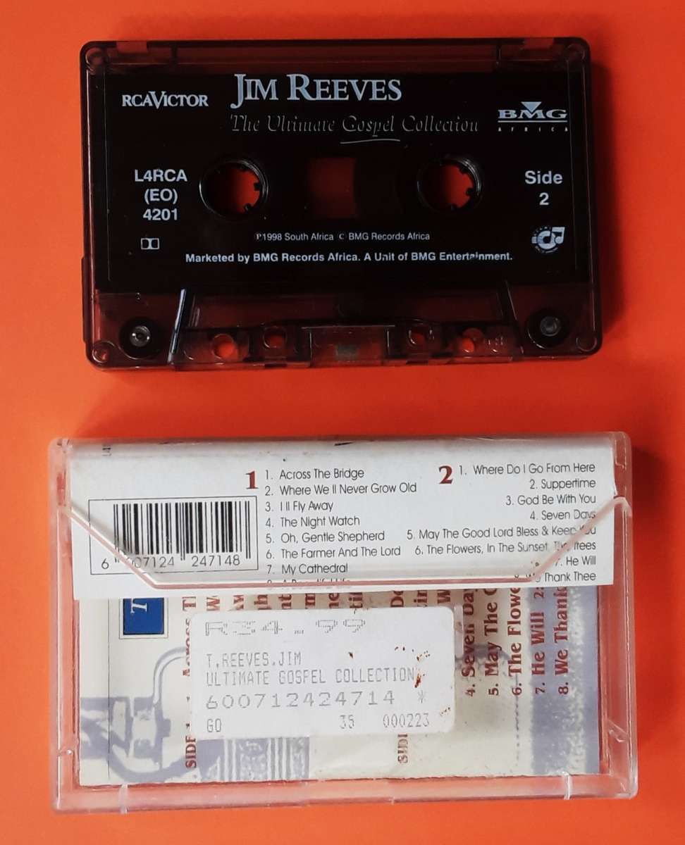 Jim Reeves - The Ultimate Gospel Collection - Cassette Tape (1998)
