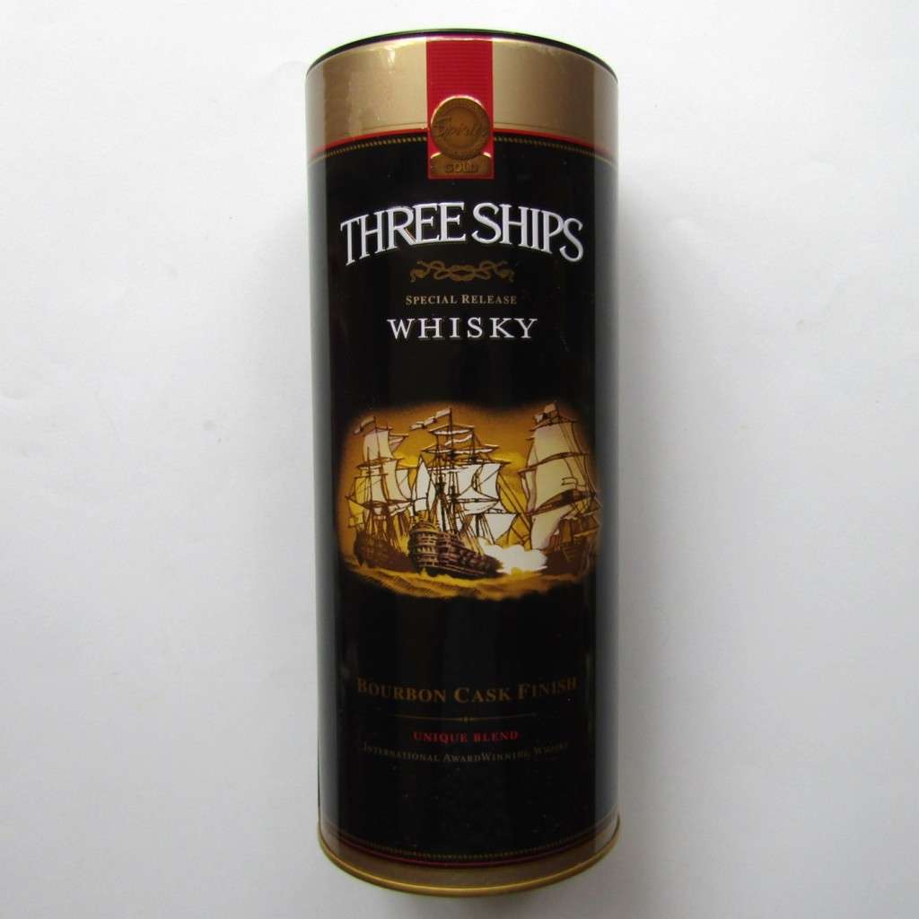 Old Three Ships Special Release Whisky Tin