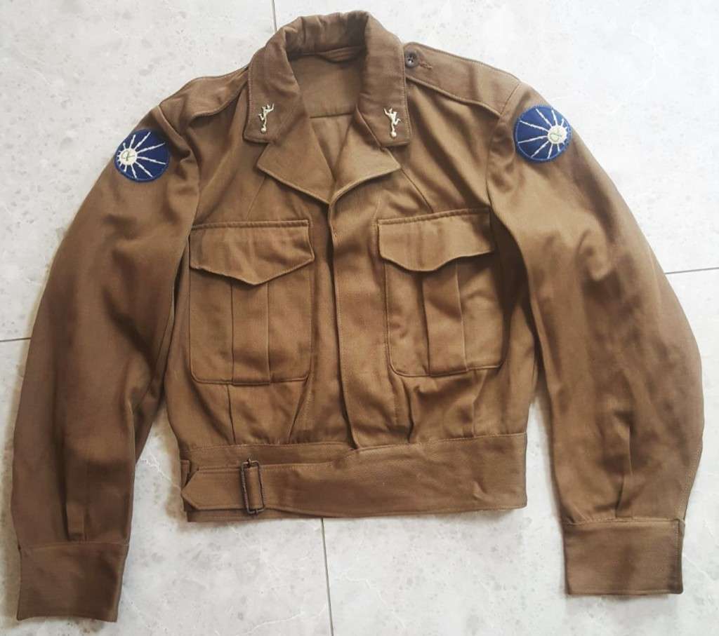 1966 SADF Signals Unit Army Combat Bunny Jacket and Trousers