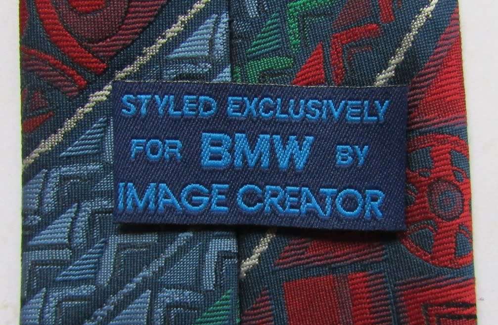 Cool BMW Motors Neck Tie